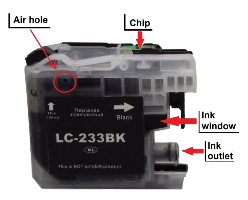 refilling brother ink cartridges
