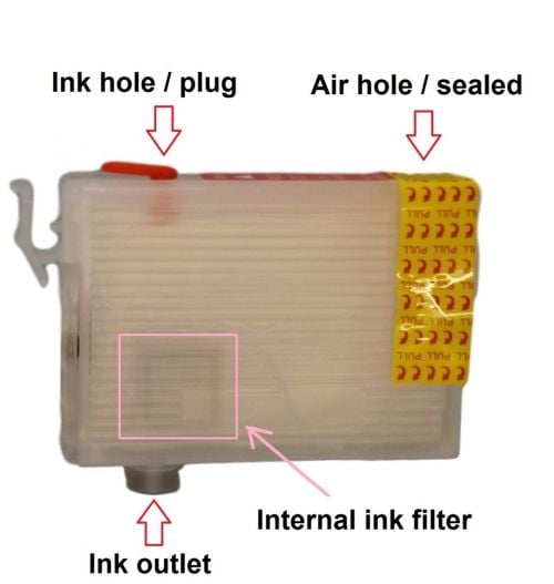 Epson refillable type IV  cartridge