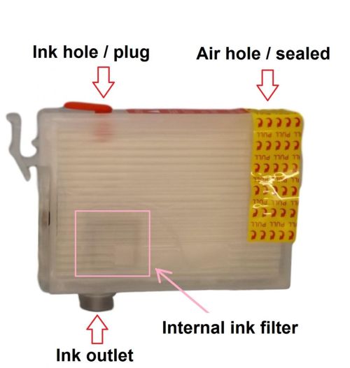 Epson refillable type IV  cartridge