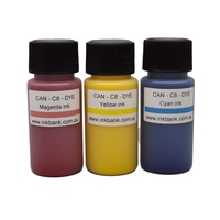 C8 Colour ink set (3) for Canon CLI-8, 38, 41, 51, 511, 513, 521, 526 cartridges
