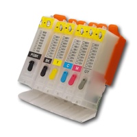 Refillable Canon PGI-650 & CLI-651 + GY cartridges (6) with ARC